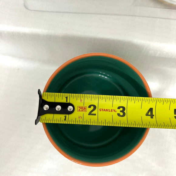 NWT Blue Sky Spectrum Designz terra cotta mug and canister, set of 2. - Picture 9 of 11